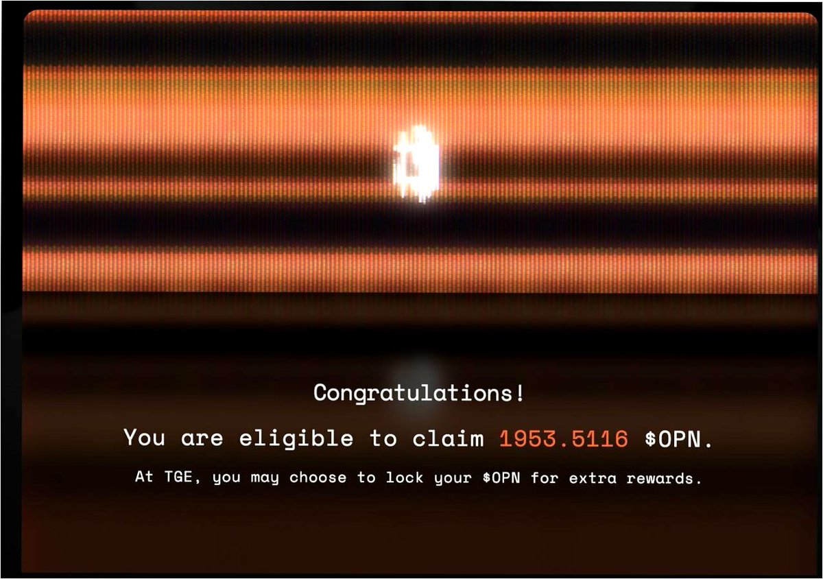 ChelseaS_x's tweet image. 🚨 $OPN AIRDROP CHECK — QUICK GUIDE (Season 1)

Open: opinion-foundation.com/claim

Connect your wallet

Look for Eligibility / Allocation

Screenshot/save the result

Disconnect + double-check the domain (anti-phishing)

If you farmed Opinion at all — do this. Might be free money