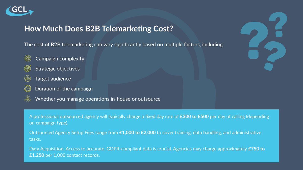 JamesCgcl's tweet photo. 'How Much Does it Cost?' 
It's one of the questions we get asked most often. And the answer largely depends on the specific situation and campaign. 

To learn more about the ins and outs of SDR resource costs, take a look at our costing guide below:
https://t.co/cwbupL7RBq https://t.co/S7I4O4x5A3