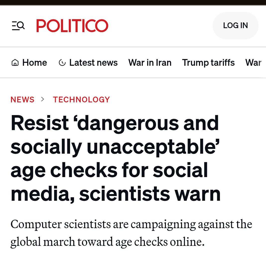 👏Resistance against digital ID for the internet is GROWING

371 privacy &amp; security experts join a global call to stop governments from ID checks on all of us to use the internet.

They've also warned against a VPN ban.

A free internet is vital to democracy. Read⤵️