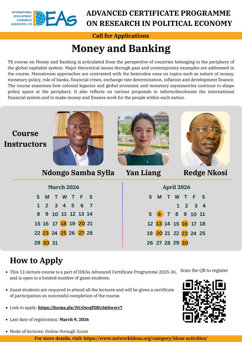 International Development Economics Associates tweet media