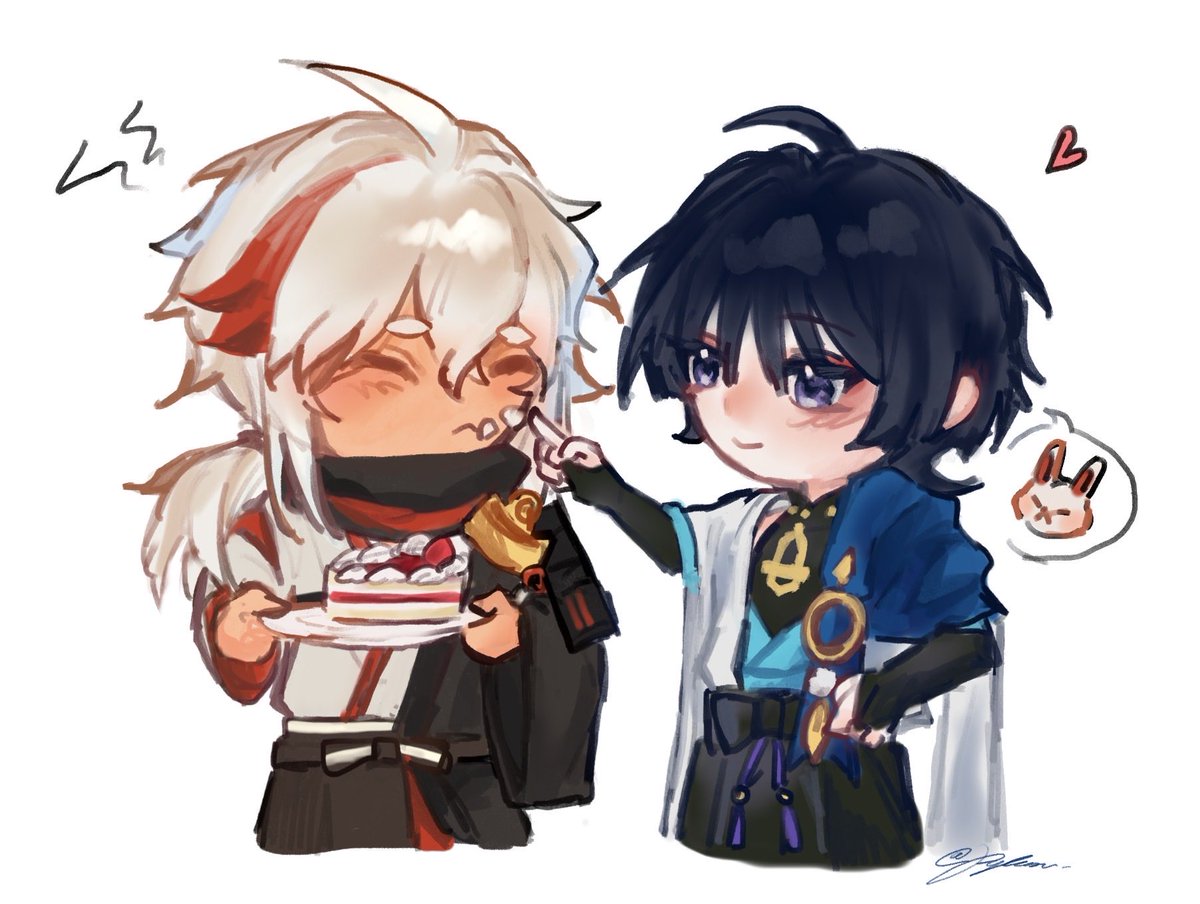 soz_iiL's tweet photo. Cuties #scarakazu https://t.co/lKzUx7PgFo