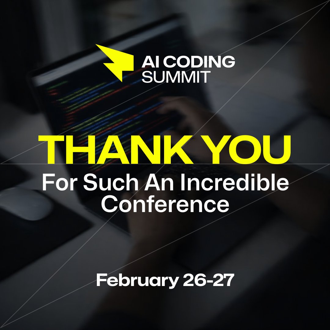 AI Coding Summit | How AI transforms coding tweet media