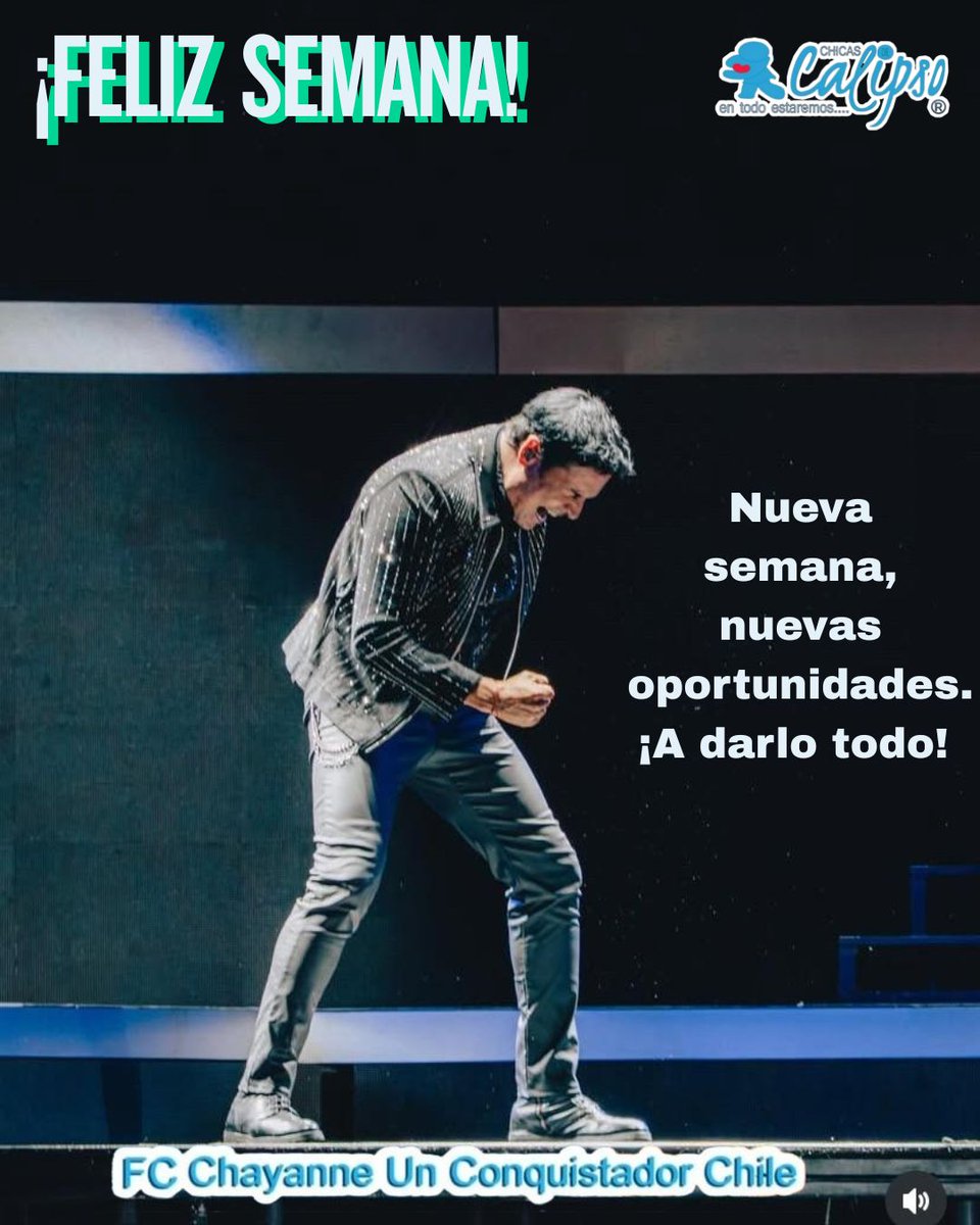 Que tengan un excelente inicio de semana a todos nuestros amigos de <a href="/Teatro_NESCAFE/">TEATRO NESCAFÉ DE LAS ARTES</a> 😊😊 un abrazo desde #QuintaNormal 🇨🇱 <a href="/CHICASDECALIPSO/">Fans Club Chicas de Calipso 🇨🇱</a> 🩵🇨🇱🩵🇨🇱🩵🇨🇱