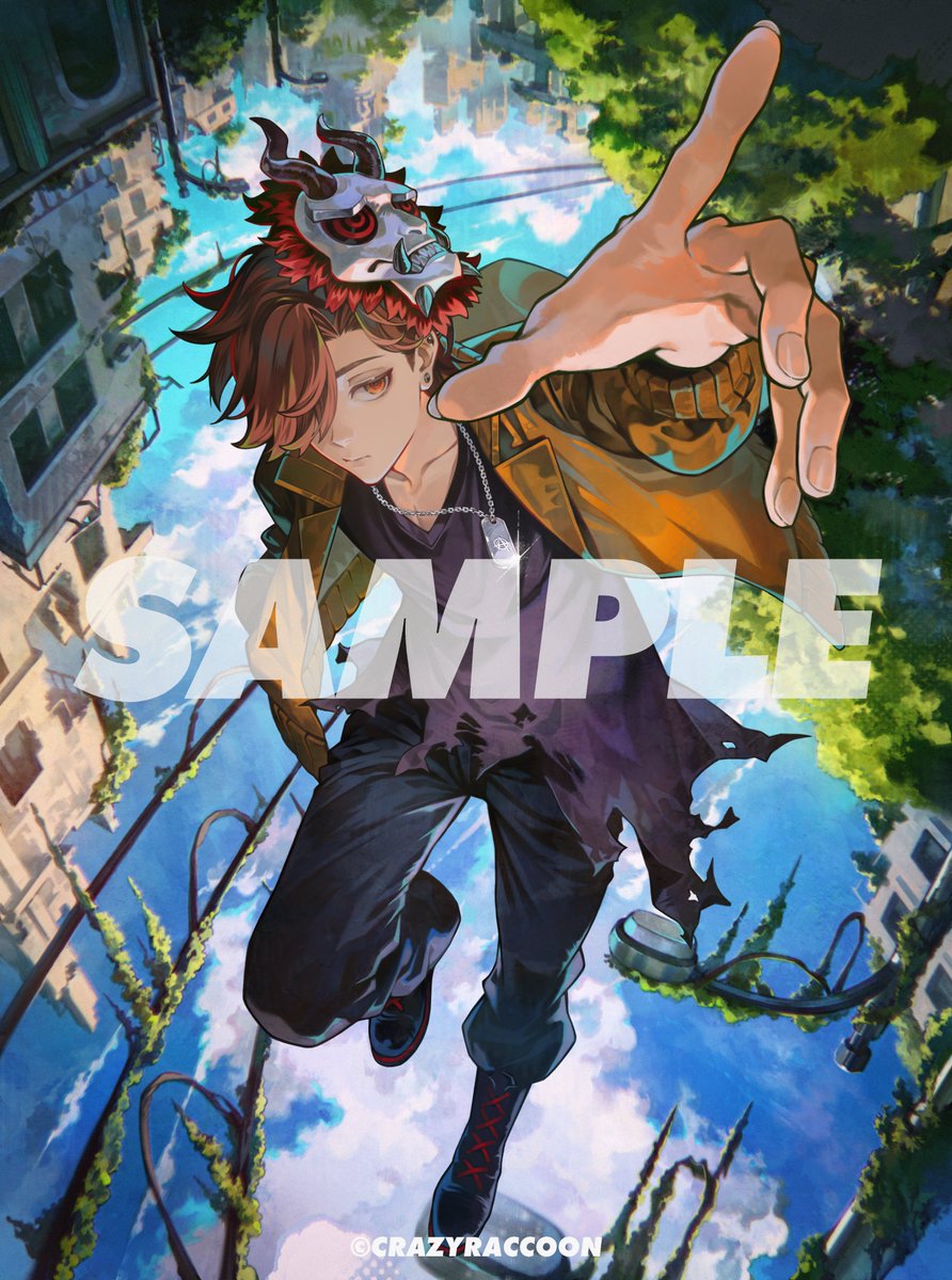 Crazy Raccoon所属 ありさかさんの誕生日グッズのイラストを描かせていただきました。
お誕生日おめでとうございます👹