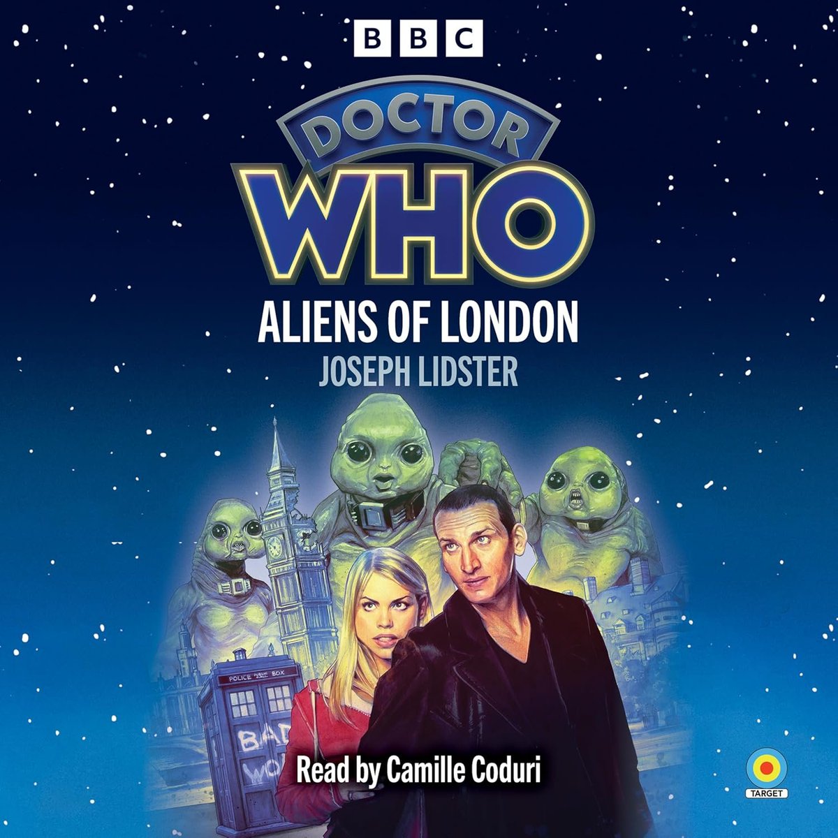 WhoMerchandise's tweet photo. Out today!

Doctor Who: Aliens of London
by Joseph Lidster

Novelisation of the classic Ninth Doctor and Rose story from 2005

Paperback: https://t.co/mCk0ZD71mq
Kindle: https://t.co/1G5AgHETcN
CD Audiobook: https://t.co/d3P82IaxzS
Audible: https://t.co/AdqLWAkVZh #ad https://t.co/DoQmY0eGek