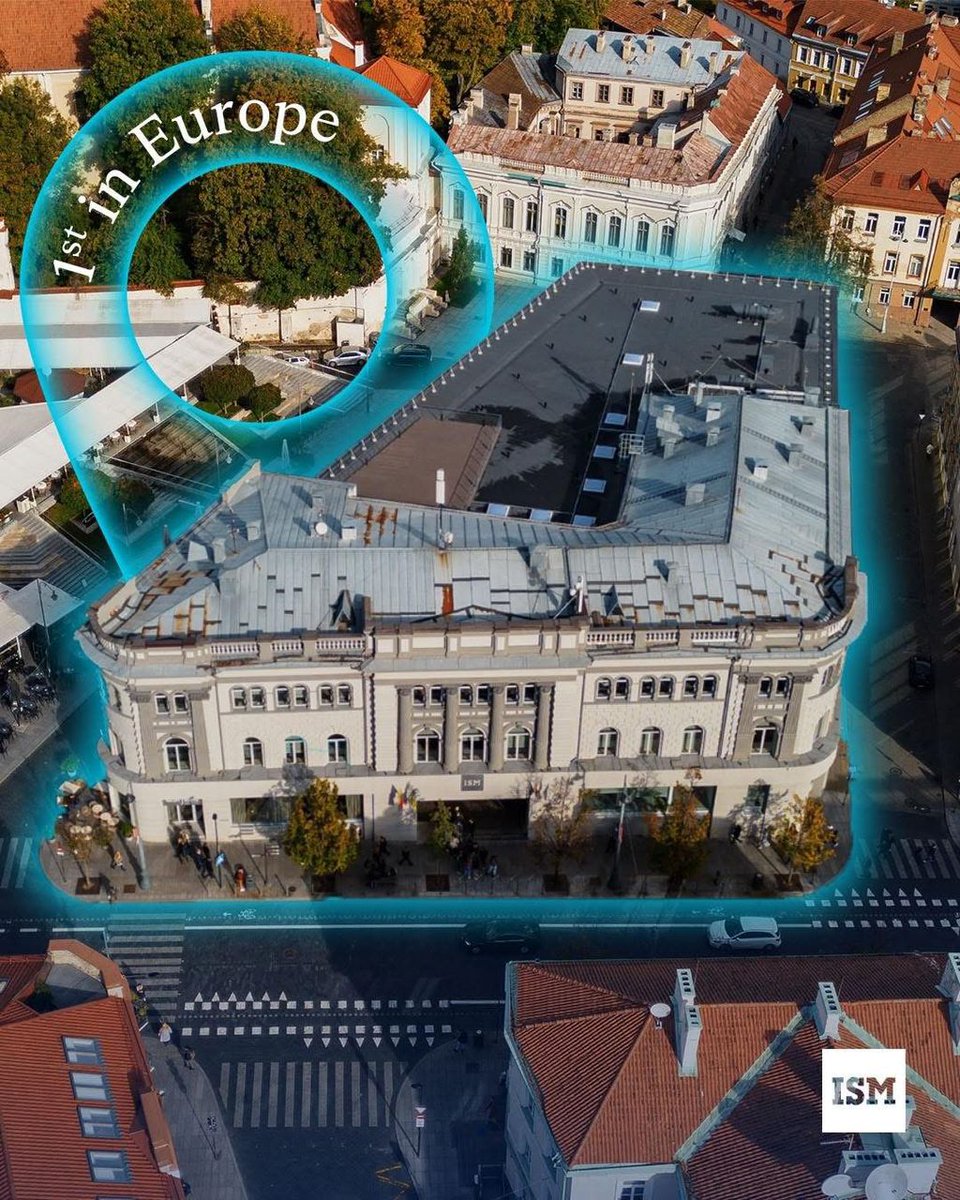 Eeriveurope's tweet photo. ๐ ISM University in 2026 secures
๐ฅ 1st Best for international students (Europe)
๐ฅ 2nd Overall among European business schools
Verified student reviews. Genuine perspectives. Well-deserved recognition.
#StudyInLithuania #TopBusinessSchool #EDUopinions https://t.co/pZbaDqiExV