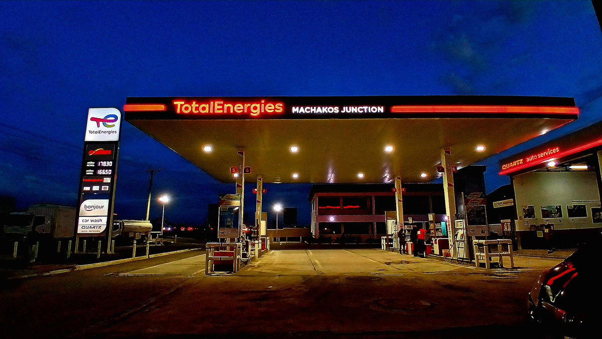 dnmatara's tweet photo. @ZeddyBariti Even at night...you won't miss the location. Other brands copying this too but still..@TotalEnergies got here first🤣 https://t.co/HRP4VWg52t