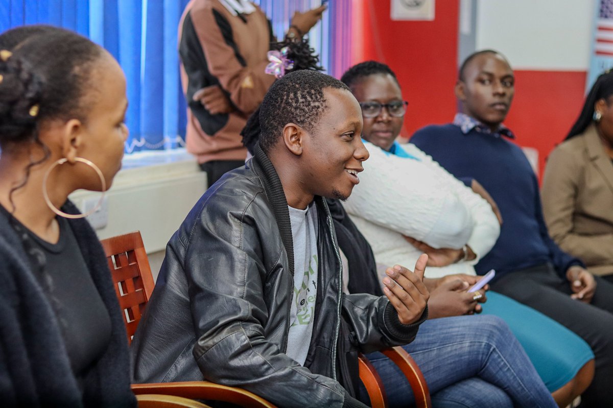 LeaderBtl5600's tweet photo. Day 2 and the room feels different.
Sharper questions.
Bolder conversations.
Real skill building in motion.
Kenya Tech Frontiers Pathways to a Virtual Workforce Project 2026 is shaping the future workforce today. 💻🌍
@USEmbassyKenya
@americancornermoi
#VirtualWorkforce https://t.co/6J6SOme0Ym