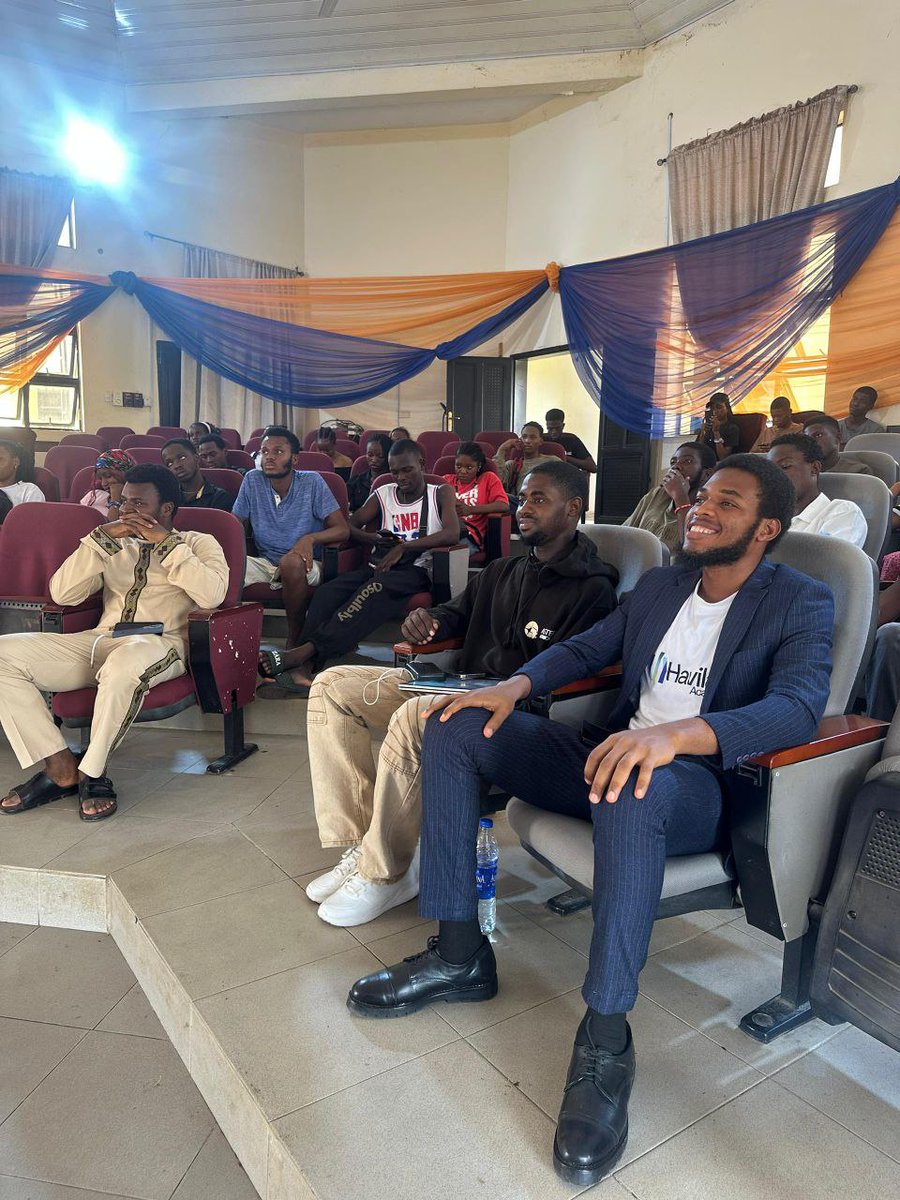 HavilahAcademy's tweet photo. Havilah Academy was live at UNIZIK on February 28, 2026 for @Aster_Africa’s blockchain event, which brought together students and builders for insightful conversations on Web3.

Here are a few moments from the event: https://t.co/ccHK40bQvA