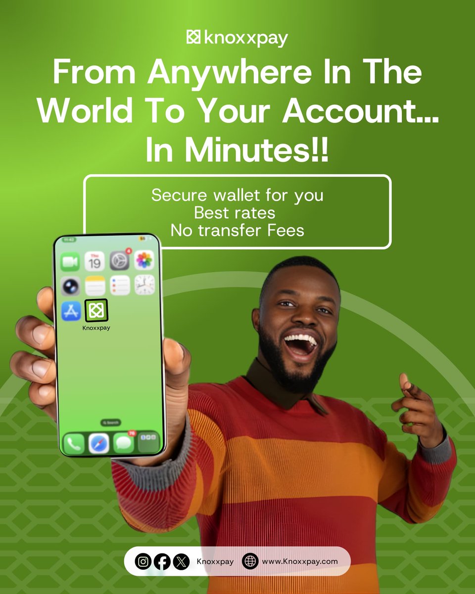 Why get delayed by vendor when KnoxxPay dey for you🙌🏽
 
We have more updates coming soon, follow so you don't miss it!💚