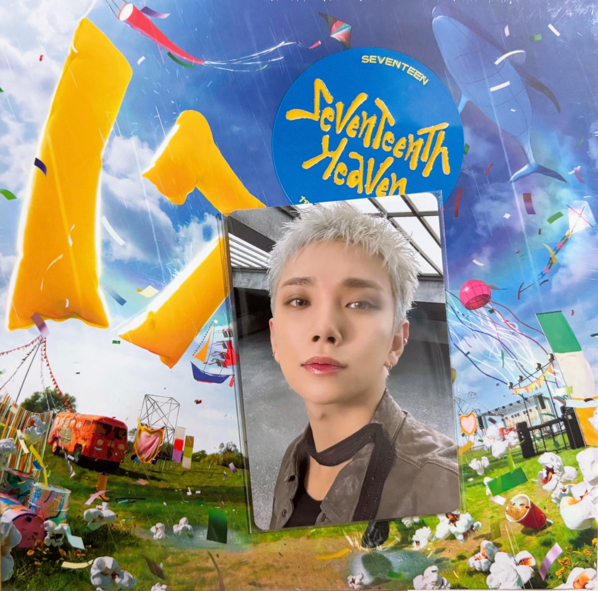 seventeen交換 NEW 来場者特典 weverse 譲：ジョシュア 求：同種ジュン