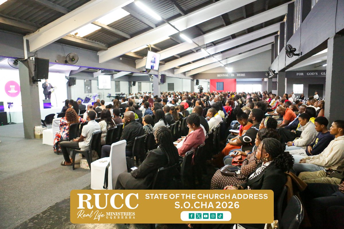 ruccgqeberha's tweet photo. The focus for this year's SOCHA was on Education.
"Education is not just a fashionable practice, it is an inheritance to the African people." - Mr Fundile Gade, Eastern Cape MEC For Education
#SOCHA2026 #StateOfTheChurchAddress #RUCCMinistriesGqeberha https://t.co/T5qaXeMv90