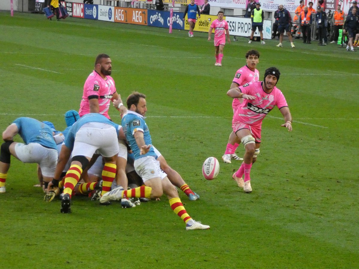 LesTitisdelOval's tweet photo. Les Parisiens se sont imposés samedi dernier face aux Perpignanais 42-21 ⚡️⚡️⚡️ #SFPUSAP https://t.co/uZWNAeYp4K