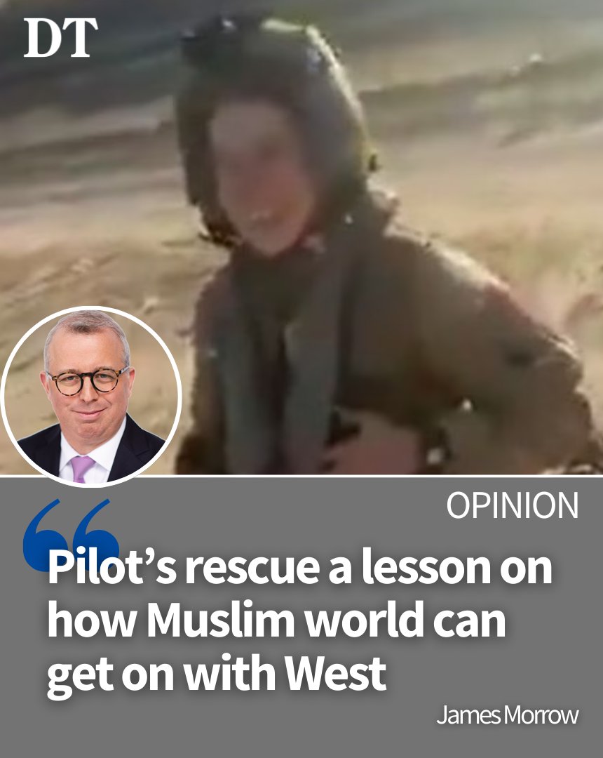 dailytelegraph's tweet photo. #OPINION π€ Anyone wanting a lesson in how the Muslim world can get on with the West should watch video of Kuwaitis coming to the rescue of a shot-down US fighter pilot, writes #JamesMorrow.
READ π https://t.co/NKkEjMfkuX
Get the news first with The Daily Telegraph app: https://t.co/It3JLBNjhC