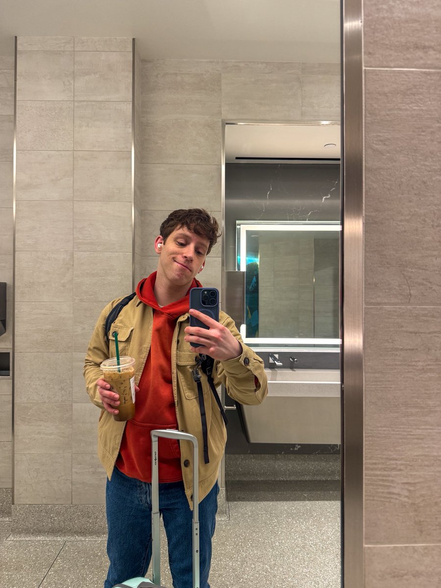 CodyApproved's tweet photo. Today’s agenda: Early flight, self tape due this AM, &amp; a full day of work. 😭 https://t.co/9ArPG8VF6A