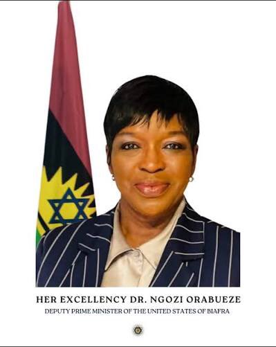 BiafraWarRoom's tweet photo. HAPPY BIRTHDAY TO THE BIAFRA QUEEN HER EXCELLENCY THE DEPUTY PRIME MINISTER OF UNITED STATE OF BIAFRA GOVERNMENT DR. NGOZI ORABUEZE. @USBGovernment @USBDPM @ngoziora YOUR IMPACT WILL ALARM https://t.co/0r7vwvozX8