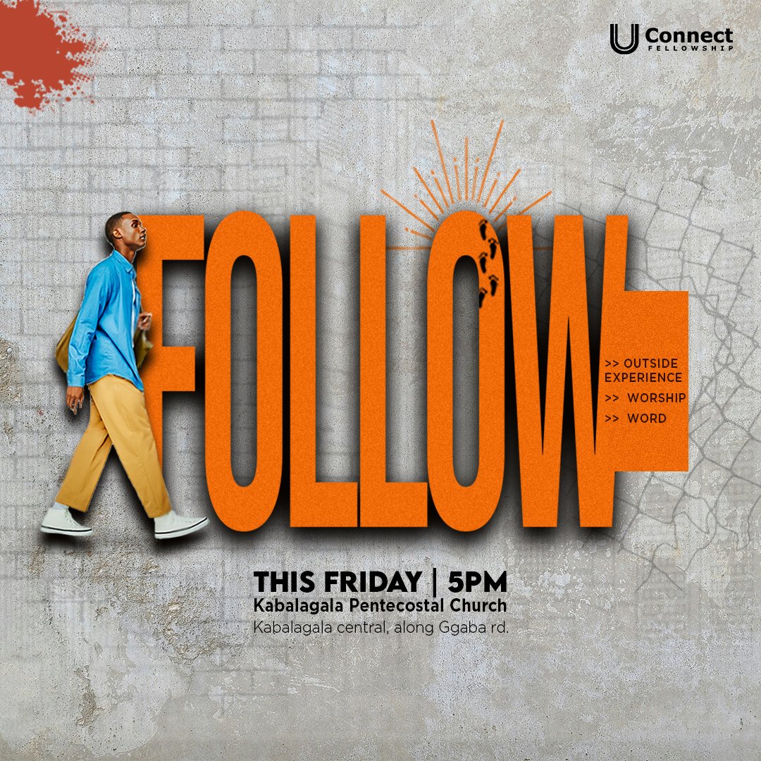 uconnectfellows's tweet photo. From Campus To Fellowship.
This Friday, 5PM @KPCUG 
#Follow 
#Uconnect https://t.co/BWfWV8BpXc