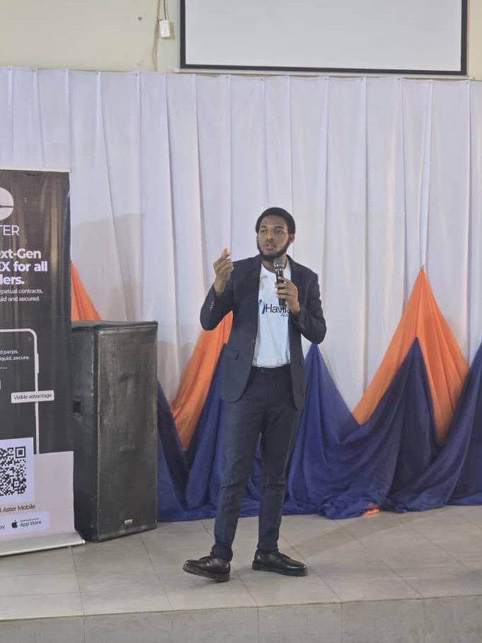 HavilahAcademy's tweet photo. Our team contributed to the discussion on Security in Web3, highlighting the importance of building secure systems as adoption grows.

We appreciate @Aster_Africa and the UNIZIK community for the warm reception. Looking forward to the next event! https://t.co/qtiKuTTdpd
