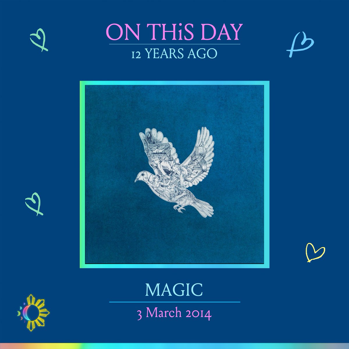 Coldplay Philippines tweet media