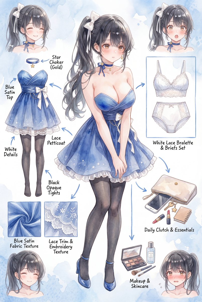 ディーゼル (M) | SFW |#NIKKE #SFW 
(reference sheet)