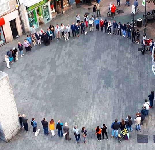 Círculos de Silencio en Vitoria-Gasteiz tweet media