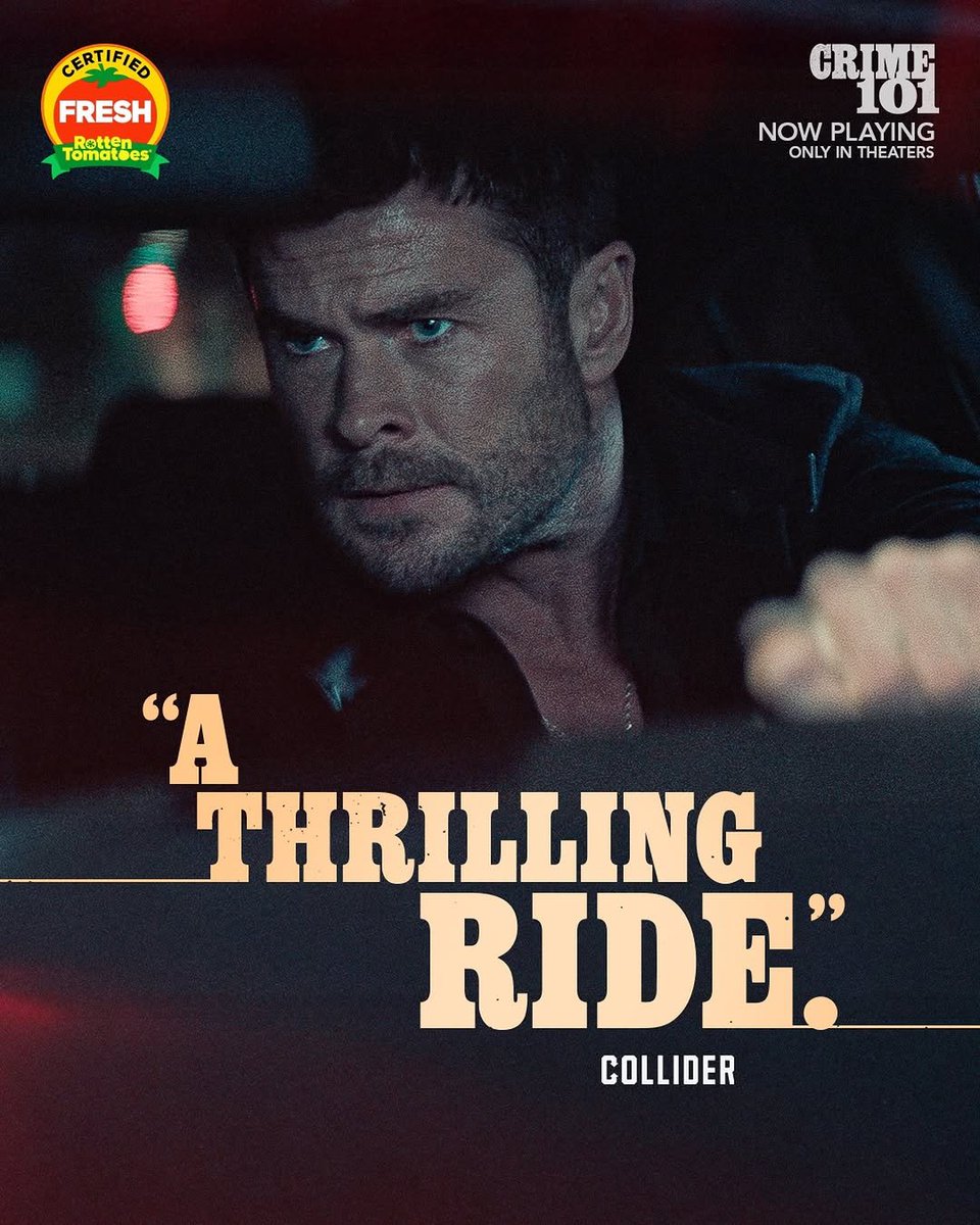 genesiscinemas's tweet photo. A word of advice, BUCKLE UP because its not just about the money!
Crime 101 is still showing in Genesis Cinemas, visit https://t.co/atKSK7PqQB now!
#crime101
#viral
#trending
#genesiscinemas https://t.co/9QMQSAi35X