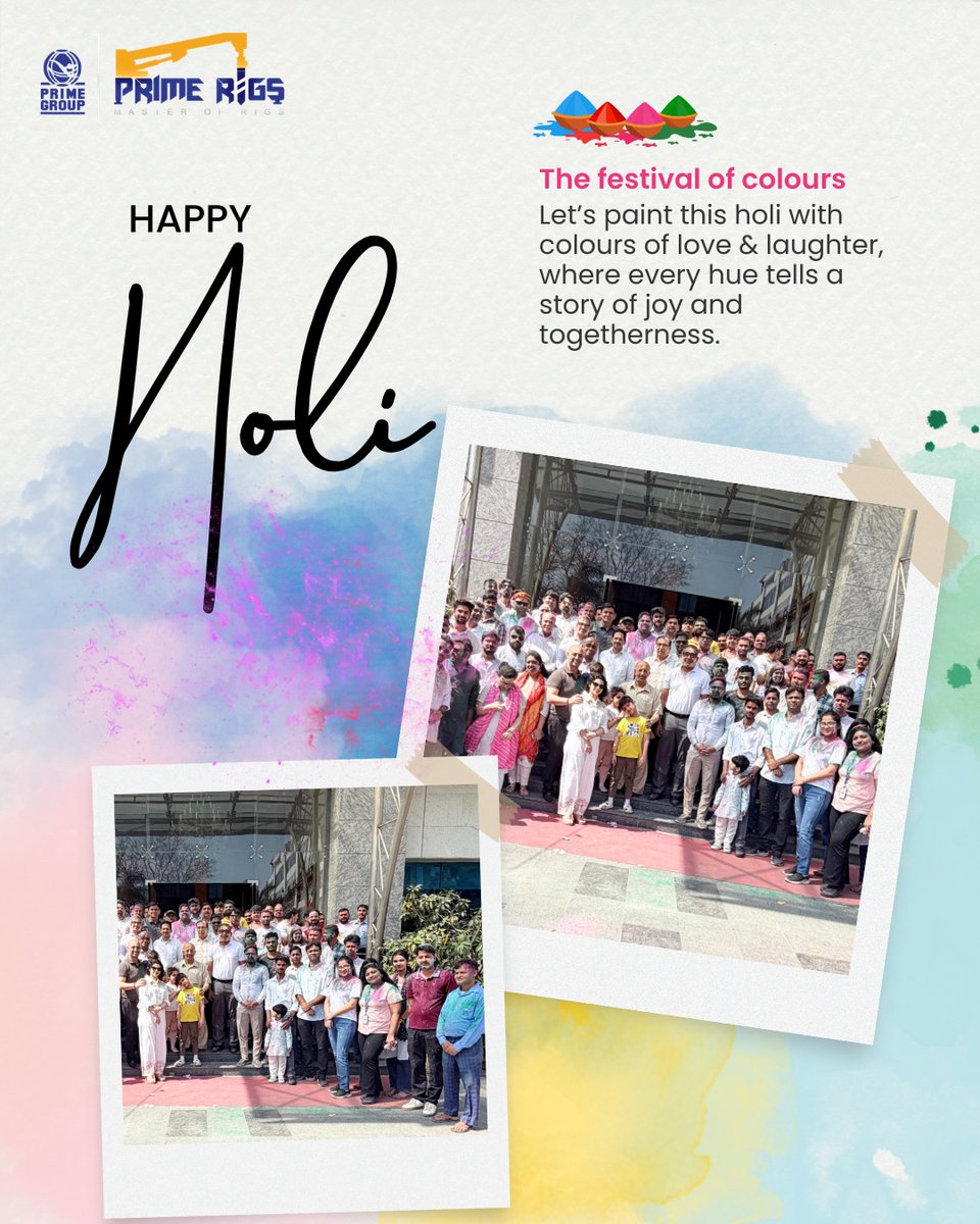 Wishing you a very Happy Holi!
May this festival of colors wash away all negativity, bring peace to your heart, and fill your days with love, laughter, and togetherness.
Let’s celebrate the victory of good over evil and the arrival of spring with full colors!

#Holi2026