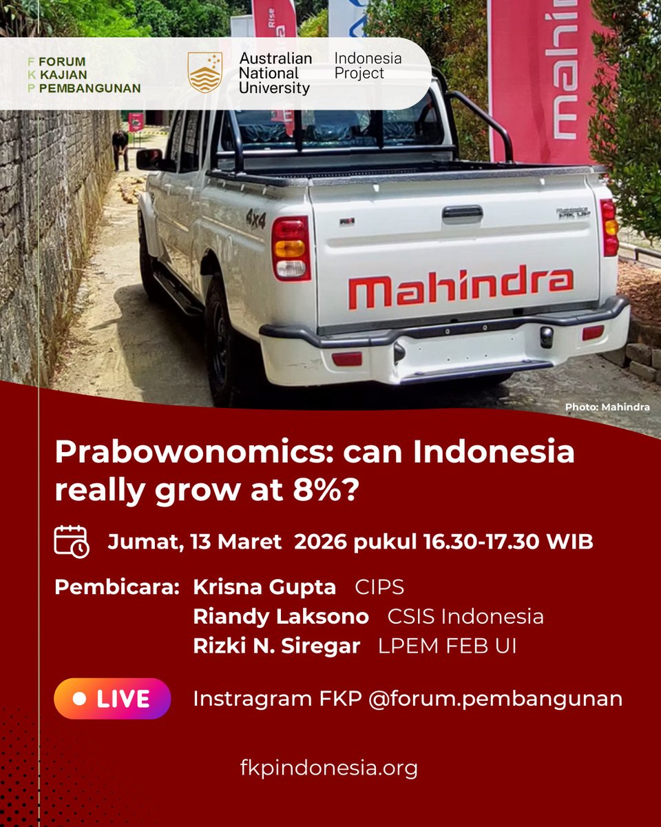 Forum Kajian Pembangunan tweet media