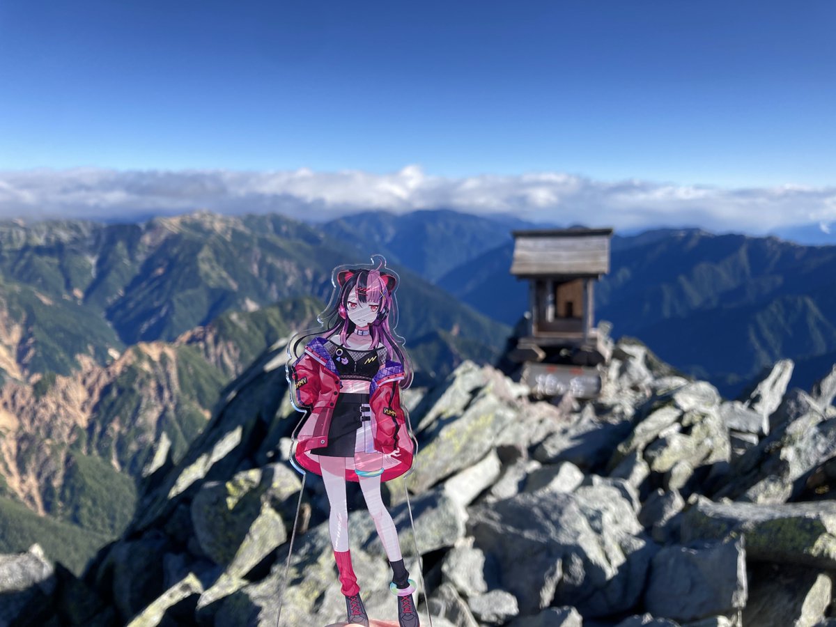 おでかけ部門】 槍ヶ岳 標高3180m 前回夏に冬の写真を選んで頂いたので