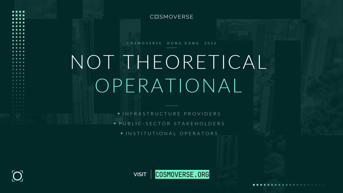 Cosmoverse tweet media