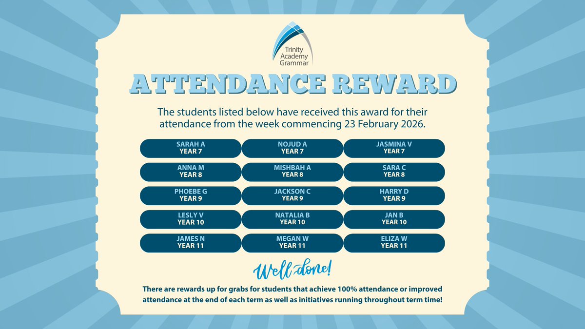 Trinity Academy Grammar tweet media