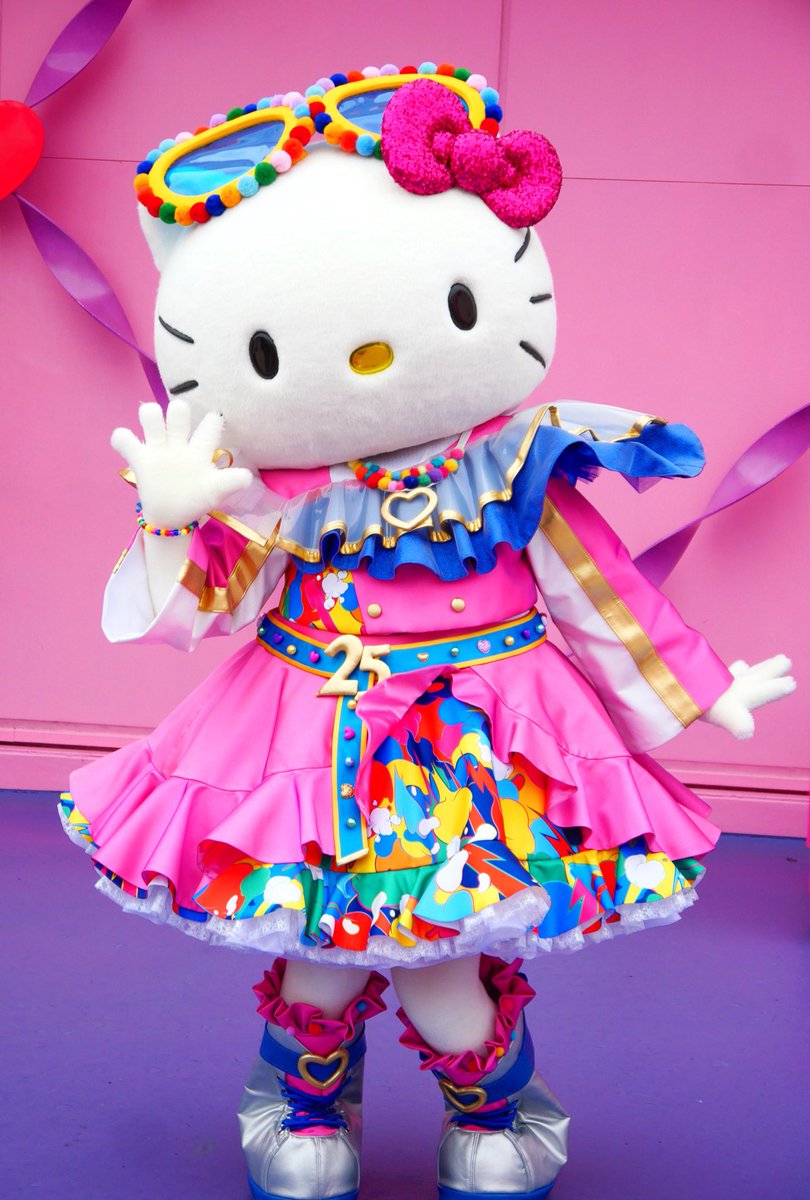 可愛すぎます😭😭😭😭😭 #USJファン #USJ25th #ハローキティ