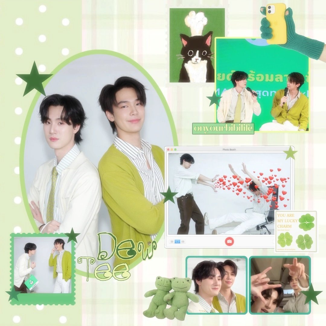Lucky in green🍀

#dew_jsu #tee_vtp
#dewtee #ดิวธี