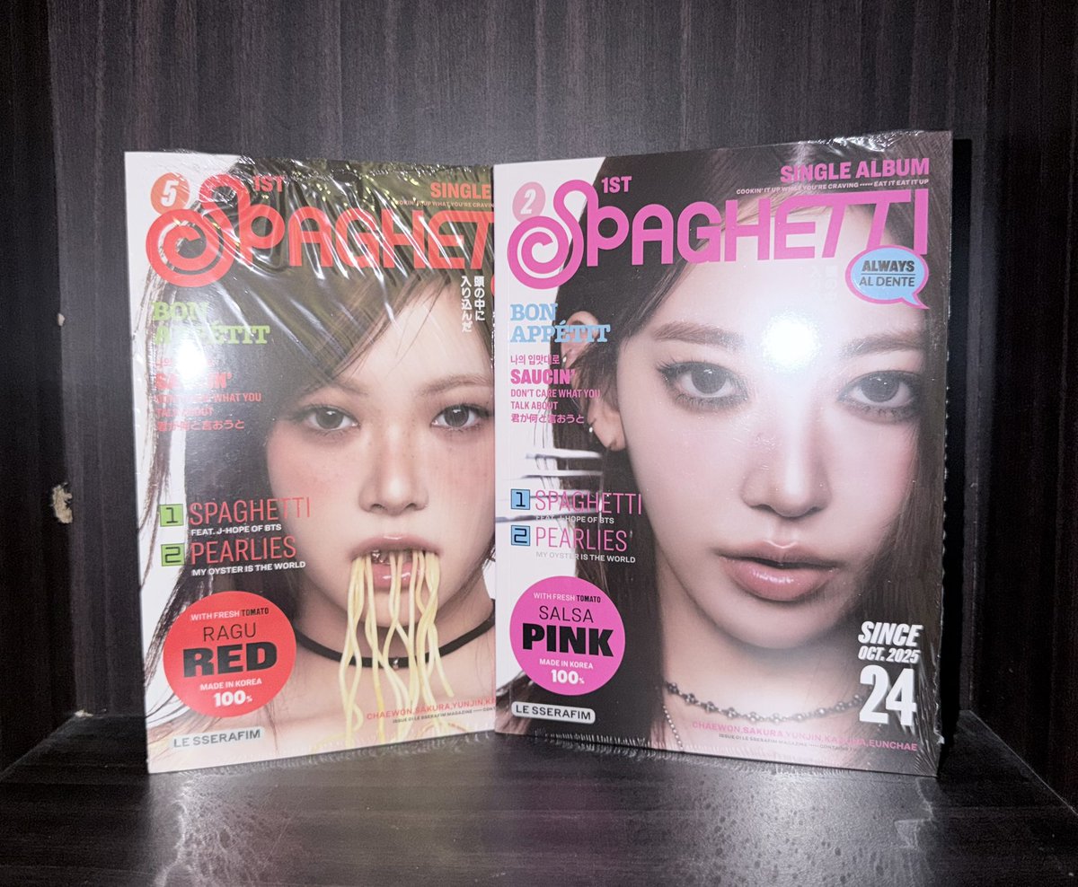ph_baek's tweet photo. #PHBaek_OnhandSale WTS | LFB 

3.3 SALE 🌸

 ｡⁠*ﾟ✧  LESSERAFIM ‘SPAGHETTI’ (compact ver) Sealed Album

🌟₱450 ea

MOD: SCO|J&amp;T|SDD within Metro Manila
MOP: Gcash | BPI | Maya

SHOPEE COD: https://t.co/mPcavPAp9n https://t.co/wEB0bxh4Eu
