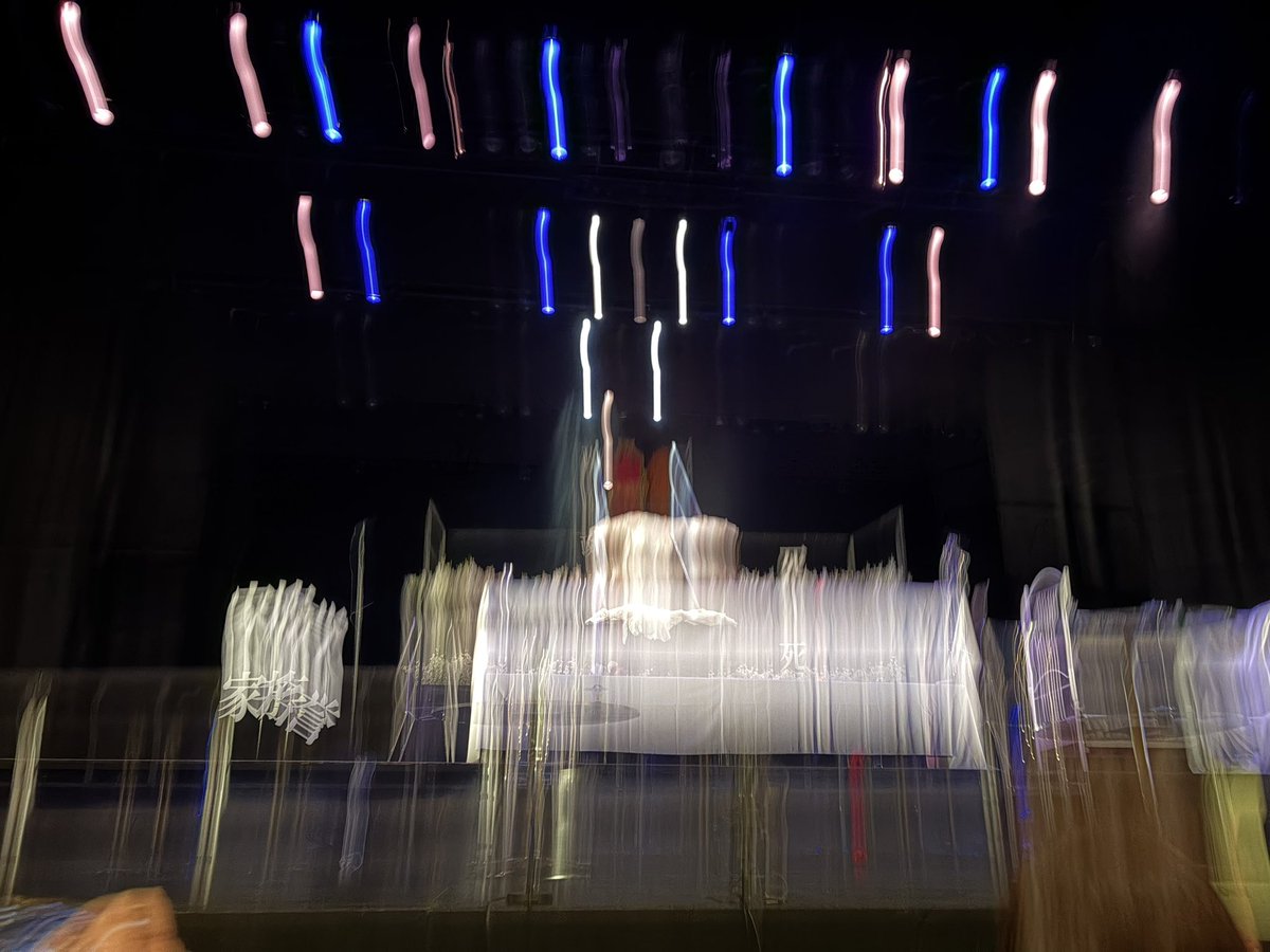 nksmtk's tweet photo. 余りにも写真の撮り方が下手くそ過ぎる大賞作品(ステージは終演後撮影OKでした) https://t.co/tXc3K6m83Z