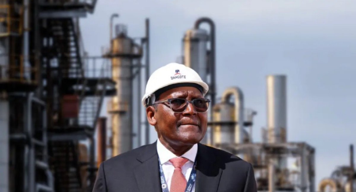 NigeriaStories's tweet photo. BREAKING NEWS: Aliko Dangote, has unveiled plans to expand into steel production, electricity generation, and port development as part of a broader ambition to accelerate industrialisation across Africa. https://t.co/qyBhKK96oT
