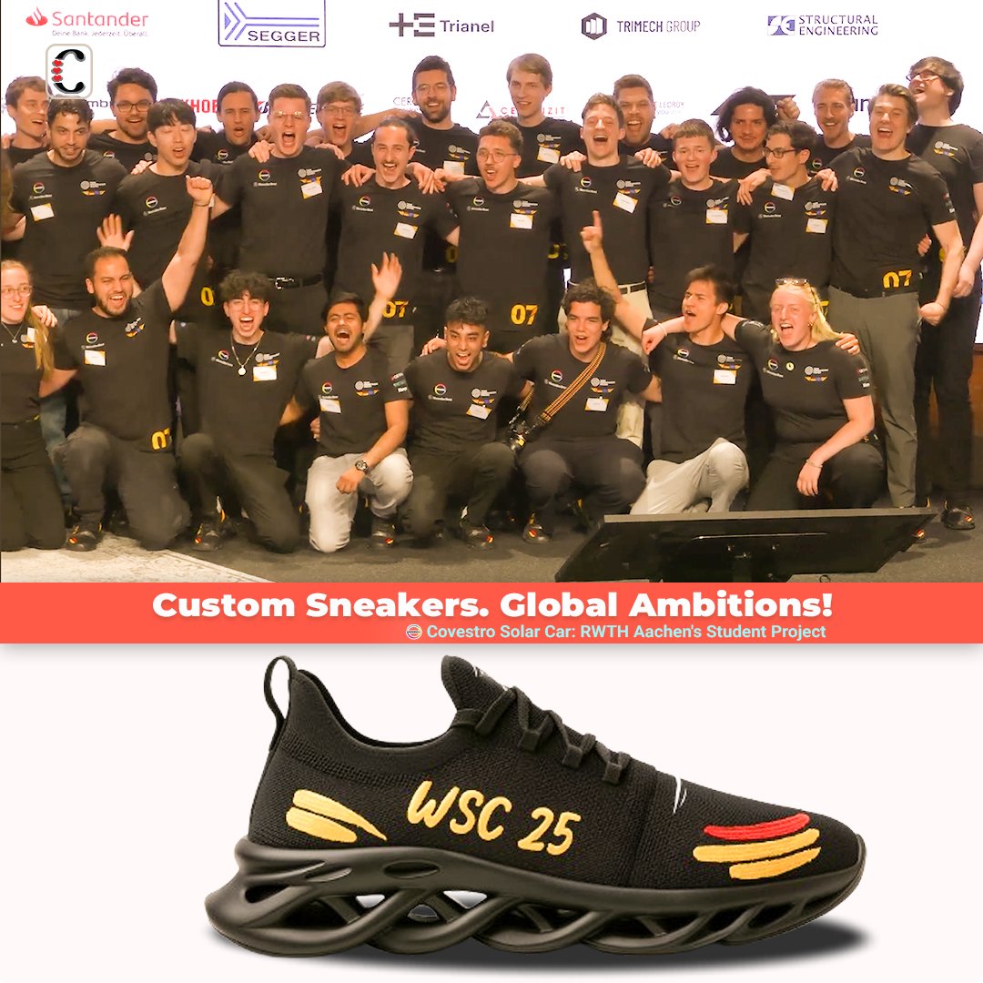 Coolcustomize_'s tweet image. German solar innovators walked their talk—in custom CoolCustomize sneakers.
.
.
#CoolCustomize #CustomSneakers #SolarInnovation #GermanTechStyle #SustainableFashion #EcoChic #WalkTheTalk #CustomKicks #GreenEnergyStyle #TechMeetsStyle #SolarPowerMovement #MadeToInspire #NFTs