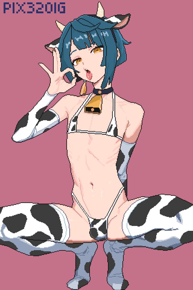 pix320's tweet photo. Femboy xingqiu Pixel
Drawn in Aseprite at native resolution 320x480, then scaled up 200%

#pixelart #femboy #GenshinImpact https://t.co/5wIozC80Iq
