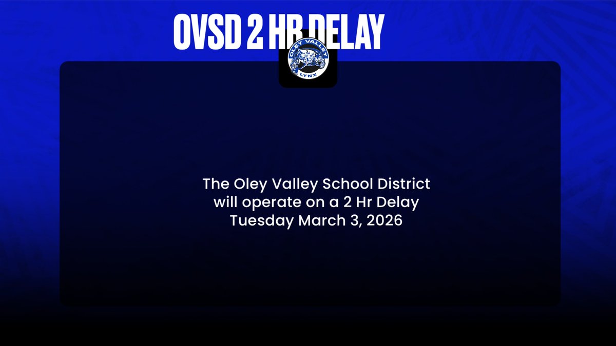 Oley Valley School District tweet media