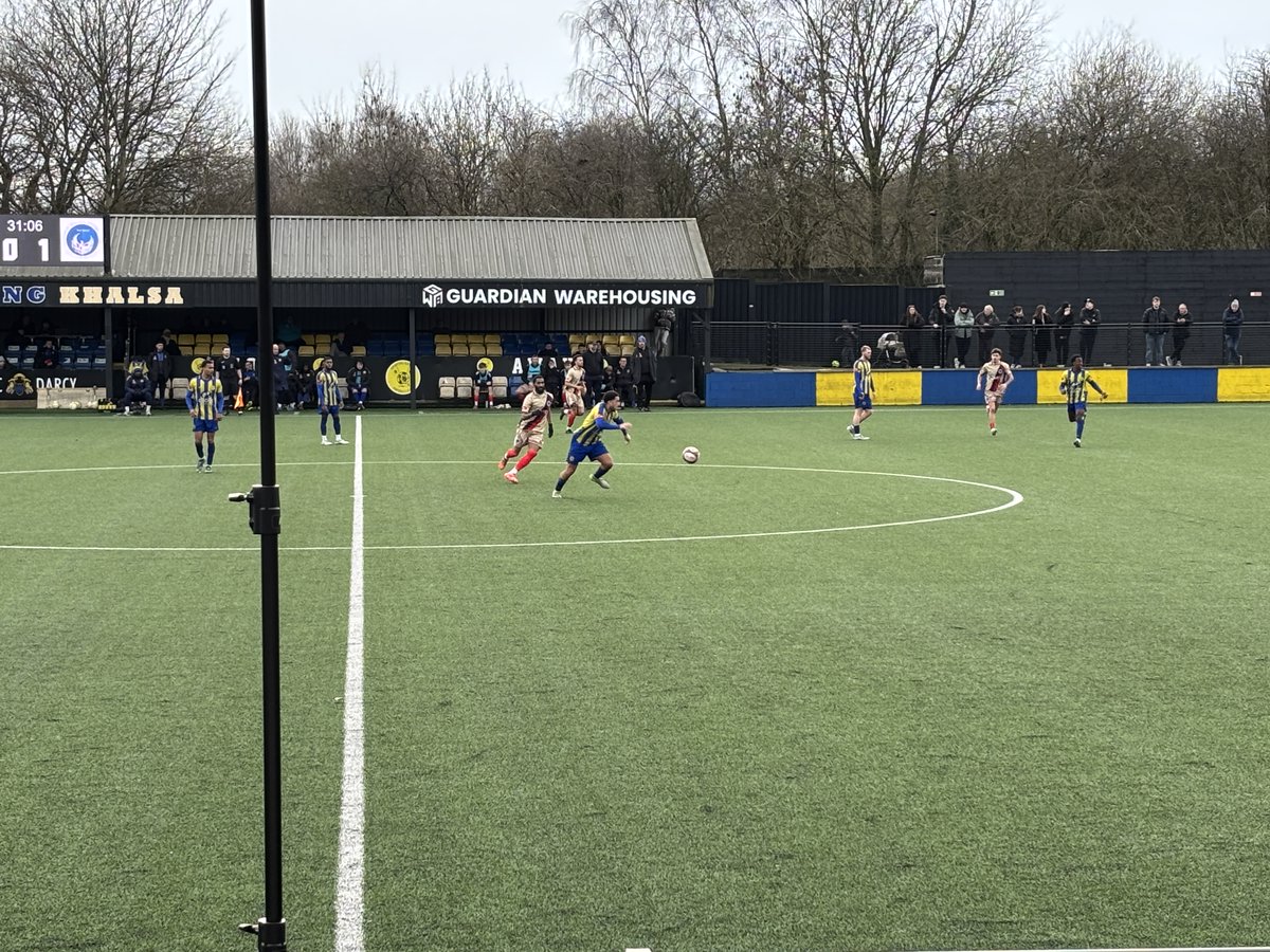 JetOff1990's tweet photo. On 14 February, I went to see @SportingKhalsa against @OfficialKAFC in the #NPLWest at Guardian Warehousing Arena. Kidsgrove scored the goal and led at halftime and 3 goals from Sporting Khalsa made a remarkable comeback and they won 3-1.
#groundhopping #nonleaguefootball https://t.co/H8Ab3jS491