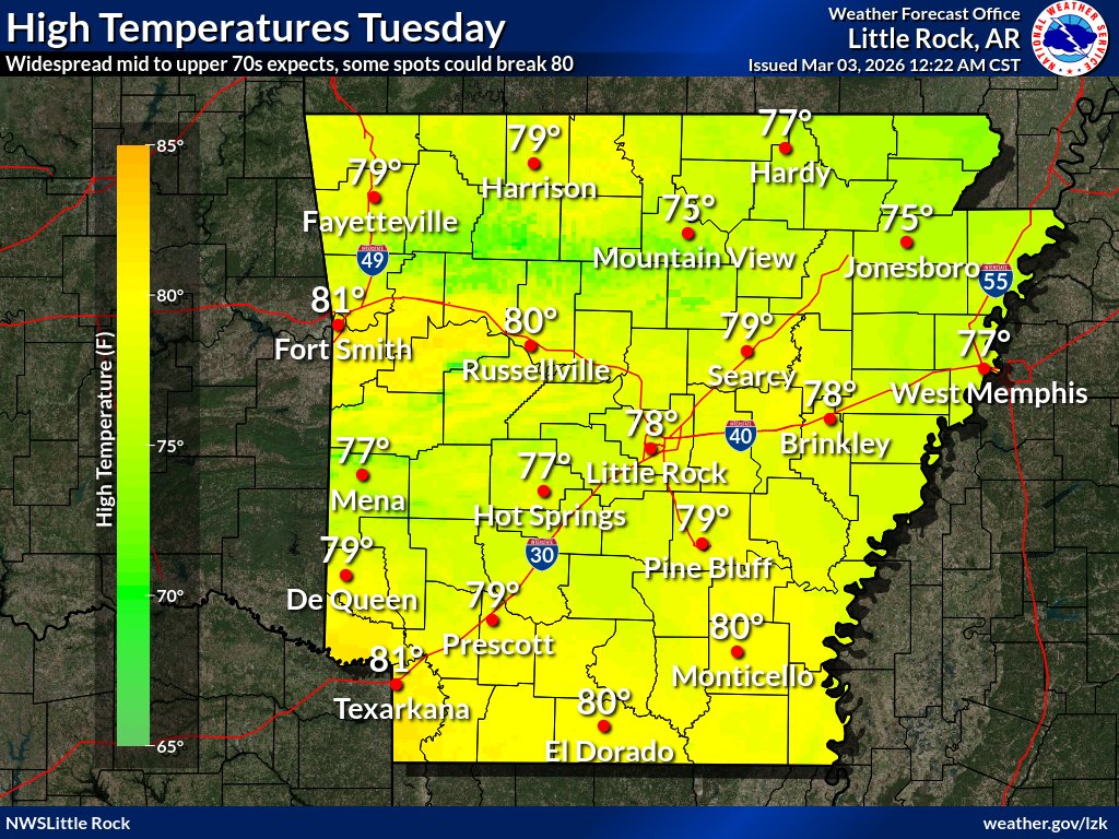 NWS Little Rock tweet media