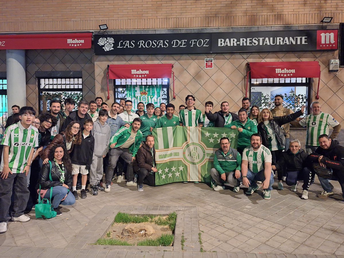 Peña Bética Madrid en Verdiblanco tweet media