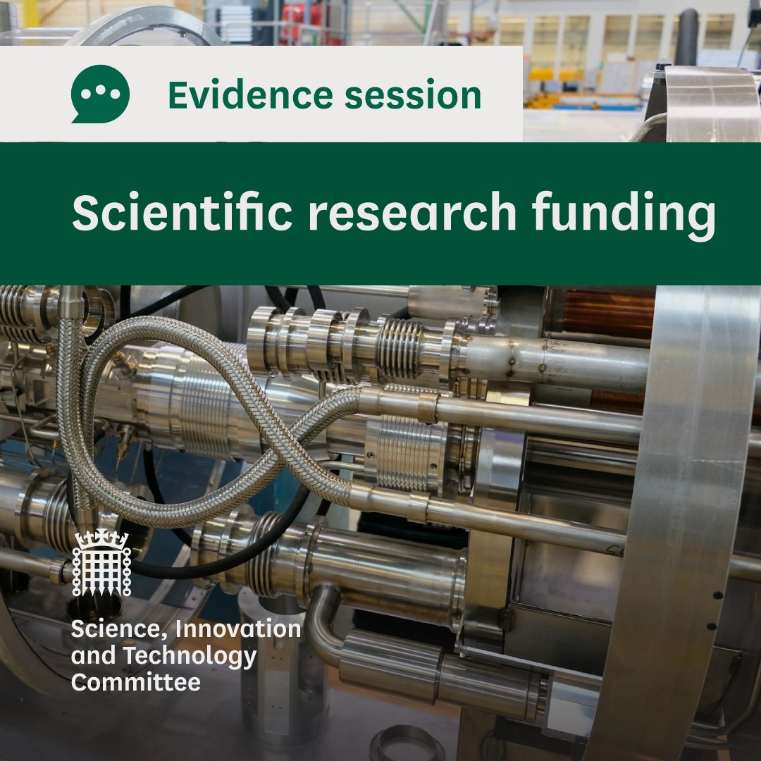 Science, Innovation and Technology Committee tweet media