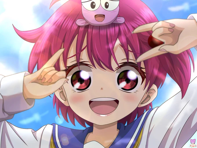 3月3日生まれのキャラ達 「#ストップひばりくん」 男の娘のパイオニア #大空ひばり 「#ハヤテのごとく」 #桂ヒナギク 「#魔法騎士レイアース」 #龍咲海 「#きんぎょ注意報」 #わぴこ 全て過去絵です