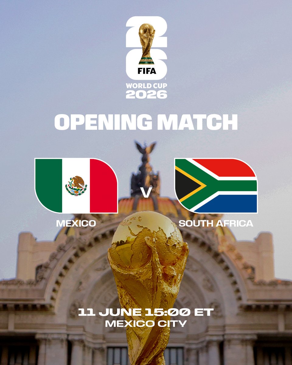Kicking off the <a href="/FIFAWorldCup/">FIFA World Cup</a> 100 days from now...📆🤩