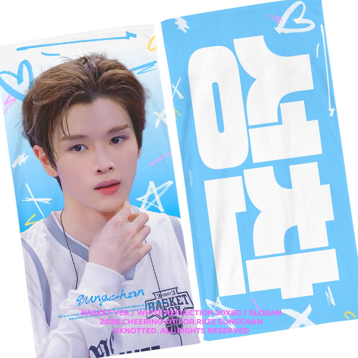 KNOTTED913's tweet photo. 2026 Cheering kit for SUNGCHAN
Ⓒknotted.

2026 RIZIING LOUD IN SEOUL

💕https://t.co/e7ufhALHL6
~3/5 22:00

추가디자인
*미니 우치와 커버 별도 구매 가능

지금 예약하신 건 현장수령만 가능합니다. 전에 예약하신 건 모두 배송 완료되었습니다.

#성찬 #SUNGCHAN #ソンチャン #라이즈 #RIIZE #ライズ