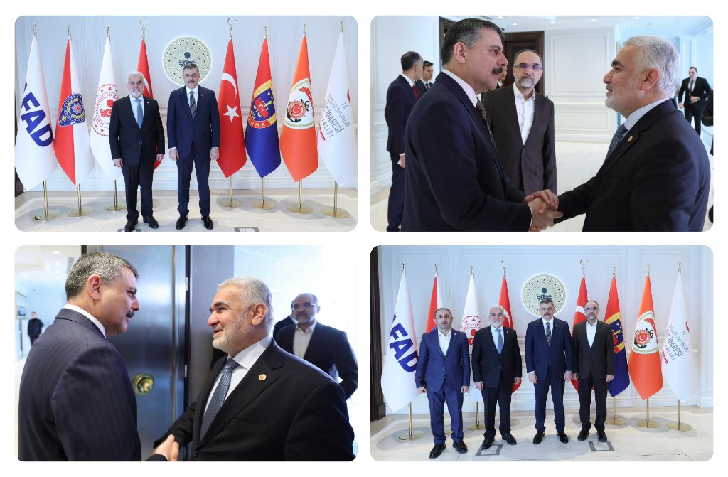 İçişleri Bakanımız Sayın Mustafa Çiftçi'ye hayırlı olsun ziyaretinde bulunduk. 

Sayın Çiftçi'ye nezaket ve misafirperverliği için teşekkür eder, yeni görevinde muvaffakiyetler dilerim.