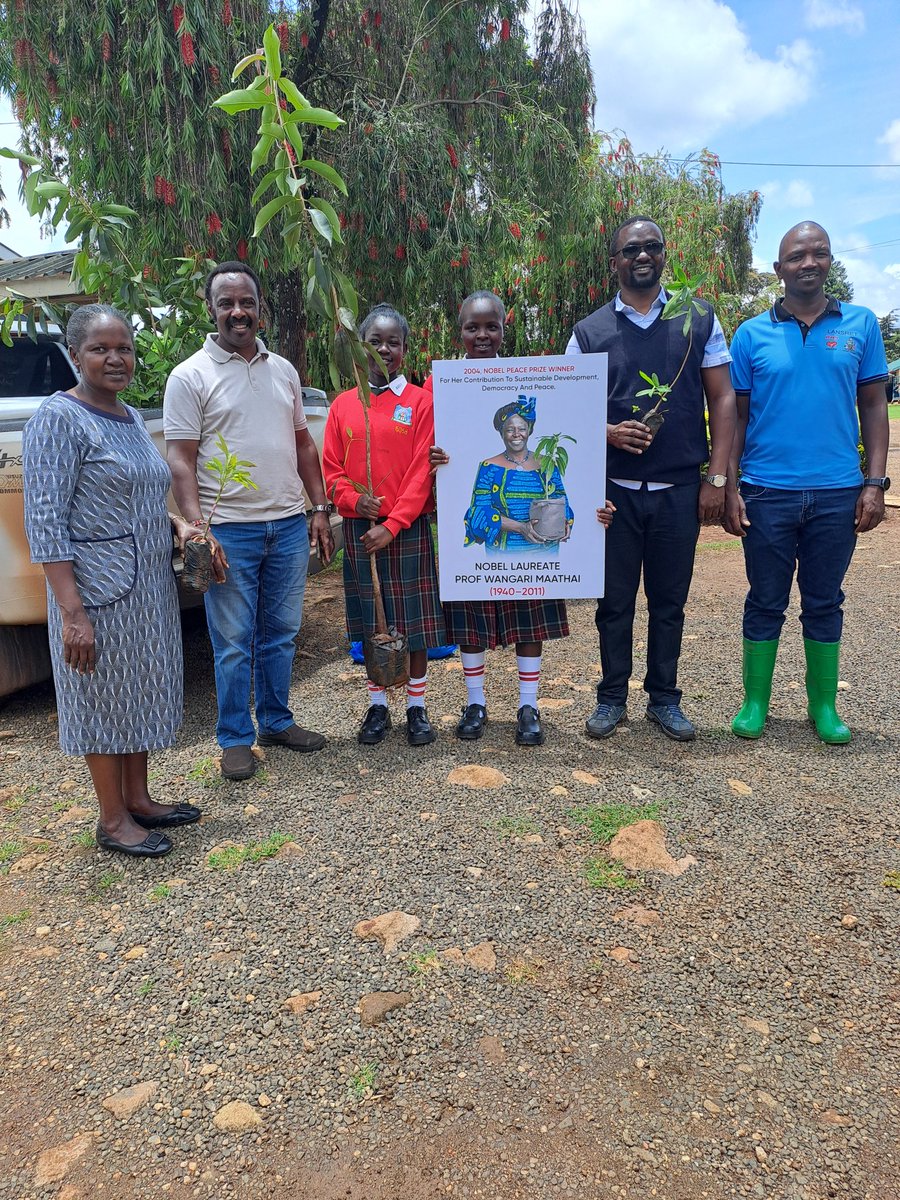 Marking  the 2026 #WangariMaathaiDay &amp; #AfricaEnvironmentDay with a tree growing activity alongside the Gatugi community, WMI Master’s students, SLUSE students from the University of Copenhagen &amp; <a href="/HeartsOfGreen/">Hearts of Green</a>.<a href="/uonbi/">University of Nairobi</a> <a href="/IIAKenya/">IIA Kenya</a>