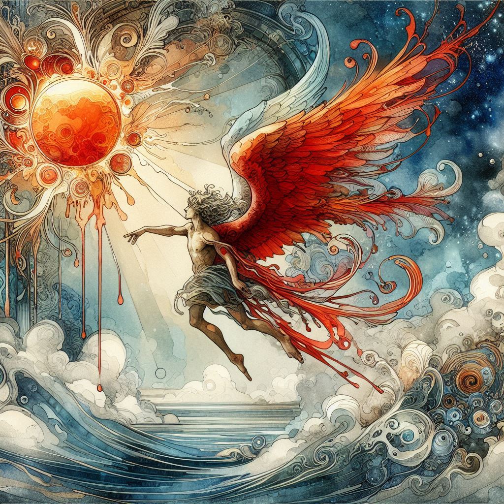 stevegilham1's tweet image. The Fall of Icarus

#AIart #MadeWithAI