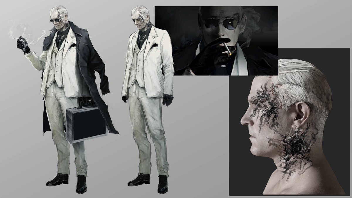 ludens2005's tweet photo. Zeno 🕶️ concept art .
#REBHFun #RE9 https://t.co/7WNSzwUbxY